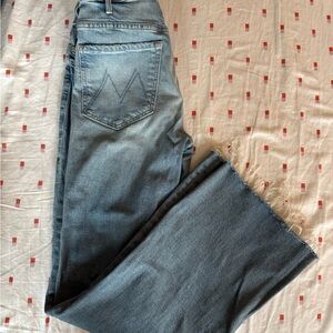 MOTHER Light Blue wide leg Jean